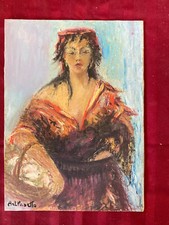 Dipinto scuola veneziana :"venditore uova" - Verona -1925 - Buon Affare - Speciale