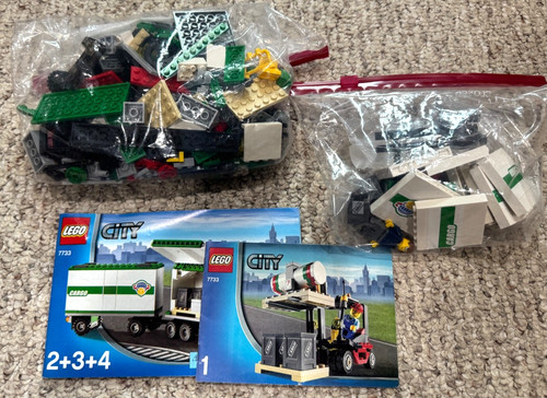 Lego 7733 city camion - lego,