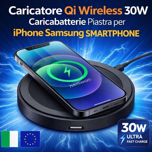 Caricatore wireless 30w - caricatore,