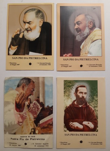Santino reliquia padre pio - reliquia, da