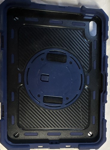 Blue black rugged tablet case - blue/black,