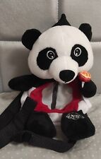 Peluche pupazzo panda lecca lecca Chupa Chups alto 30 cm zaino zainetto 