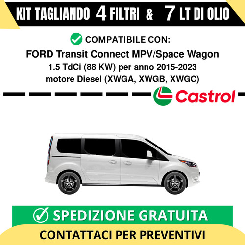 Tagliando per ford - ford, transit