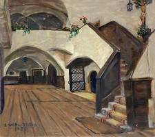 Dipinto olio 1936 interno