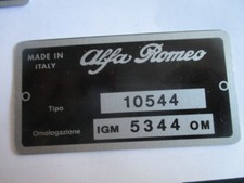 Targa Targa Targa ALFA Romeo