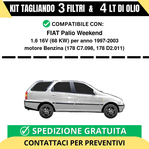 Tagliando per fiat - fiat, palio