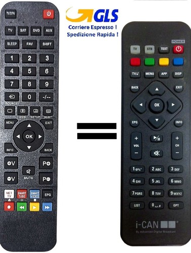 Telecomando già programmato