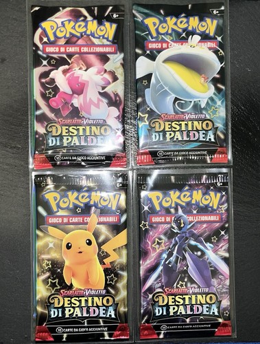 Pokemon destino paldea x4 - pokemon, di