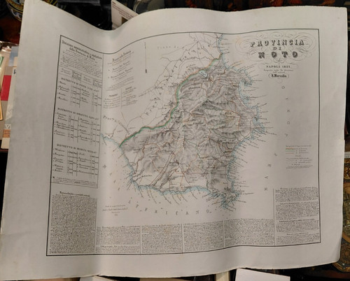 Grande mappa provincia - mappa, noto