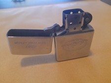 ACCENDINO ZIPPO LIGHTER NEW YORK PARIS 1927 SPIRIT OF ST.LOUIS