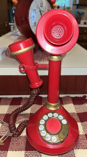 Telefono candela vintage - telefono,