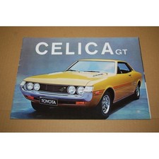 PROSPEKT BROCHURE DEPLIANT TOYOTA CELICA GT - 2 PAGINE ITALIANO