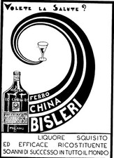 PUBBLICITA' 1934 FERRO CHINA