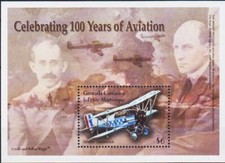 Grenada 2003 Aerei Powered Flight Gloster Gamecock Aviazione Aviazione m/s MNH