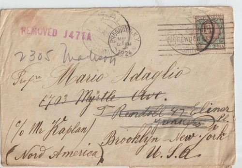 1924 lettera sale - 1924, da