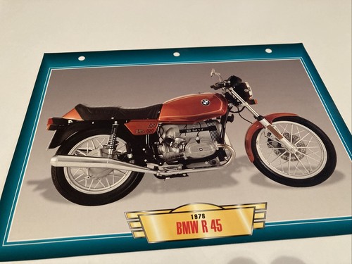 Bmw r45 1978 - 1978, fiche