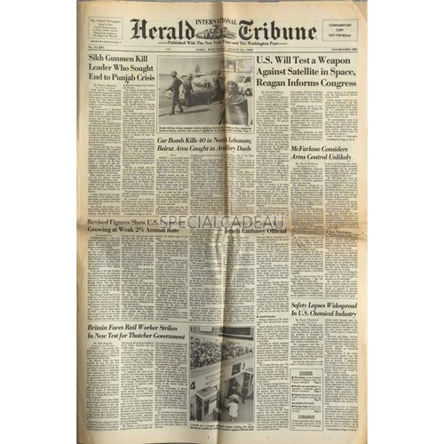 International herald tribune - international,