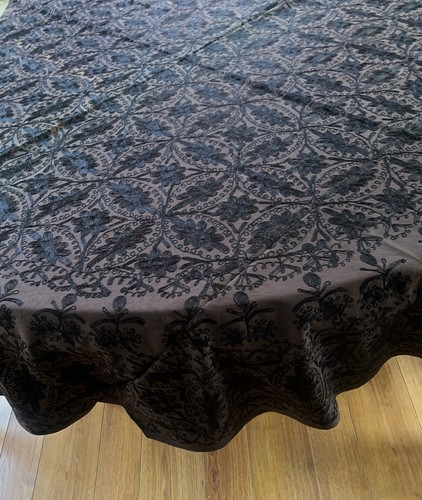 Handmade embroidered round - handmade,