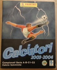 ALBUM FIGURINE CALCIATORI PANINI 2003 04 COMPLETO TOTTI KAKA BUONO/OTTIMO CAMPIO