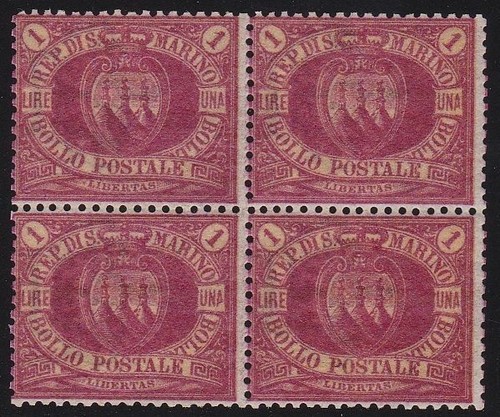 1892 san marino - 20, lira