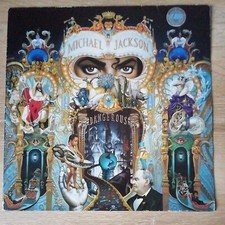 MICHAEL JACKSON-DANGEROUS-2XLP VINILE-1°STAMPA 1991 EUROPE-OTTIME CONDIZIONI!!!!