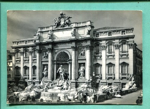 Roma fontana trevi 1961 - di,