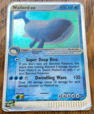 Pokemon Wailord ex 100/100