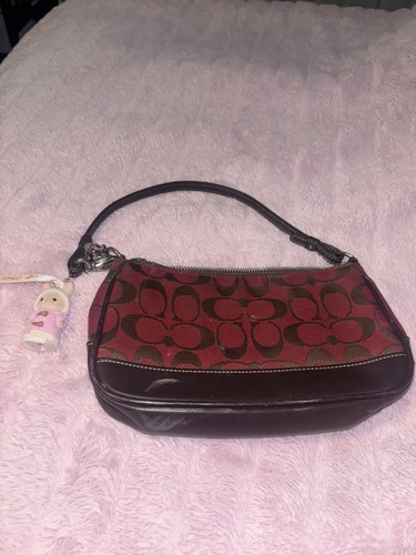 Borsa coach signature rossa - signature,
