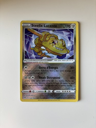 Steelix lucente 124 196 - nm, 124/196