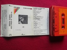 VASCO ROSSI VA BENE VA BENE COSI' LIVE! CAROSELLO 1984 RARA MUSICASSETTA