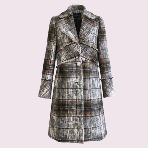 Per una tartan cappotto tweed - cappotto,