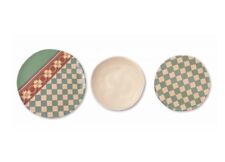 Brandani Servizio piatti 18 pezzi Le Cementine quadrella grès