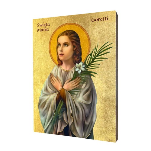 Icona santa maria goretti - santa,