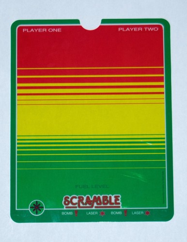 Vectrex scramble overlay nuova - vectrex,