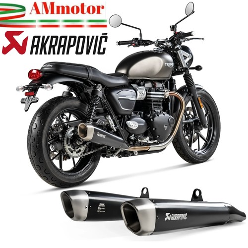 Akrapovic triumph street twin - street,