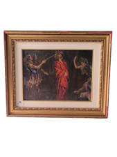 QUADRO OLIO SU TELA CON