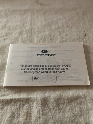 Lorenz quartz analog - lorenz,