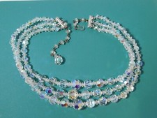 Collana Vintage In Cristallo