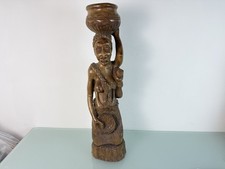 Statua scultura arte legno 66