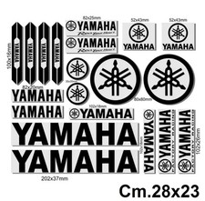 NERO Adesivi 20 YAMAHA