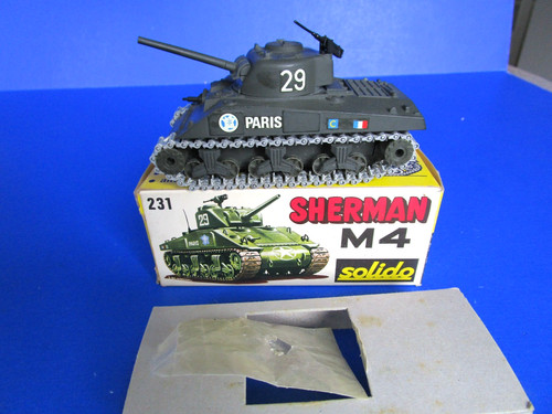 Vintage solido 231 sherman m4 - #231,