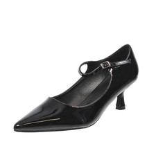 Gold & Gold Decolletè In Vernice Con Tacco Medio Nero - Donna Scarpe Decolletè