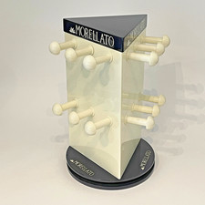 Morellato Espositore per portachiavi in legno laccato girevole