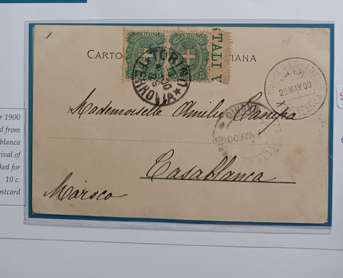 Destinazioni rare francobollo - destinazioni,