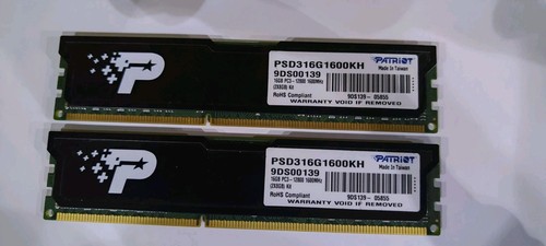 16gb ddr3 kit 2x8g patriot - kit,