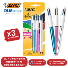 Bic 4 Colour Ballpoint Pens