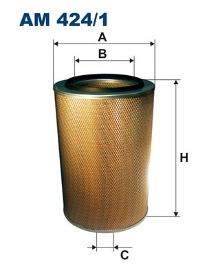 Filtro aria filtron 424 1 - filtro,