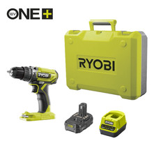 Ryobi R18PD2 Trapano a percussione batteria 18V 2ah e caricatore R18PD2-120B