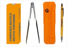 Compasso nautico e matita