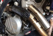 CIARLO COVER PROTEZIONE PARACALORE SCARICO AKRAPOVIC KTM EXC F 250-350 2017